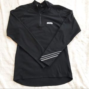 Hind Men’s Athletic Stretch Black 1/4 Zip Jacket